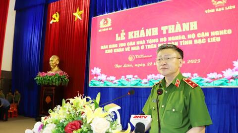 Bạc Liêu khánh thành bàn giao 700 căn nhà cho hộ nghèo, hộ cận nghèo