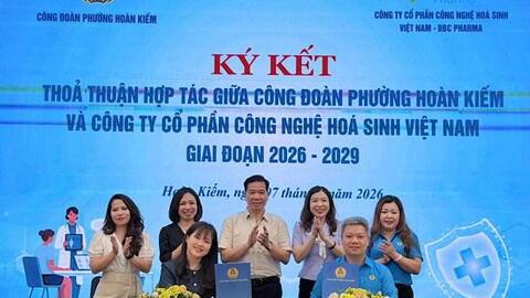 Khoảng 2.000 đoàn viên, người lao động phường Hoàn Kiếm được khám sức khỏe miễn phí