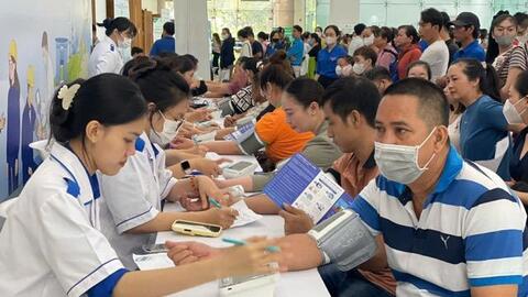 Người lao động ở TPHCM tiếp tục được quan tâm khám sức khỏe miễn phí