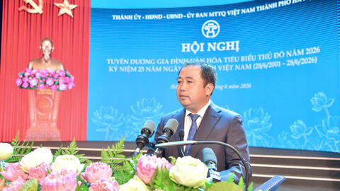 Hà Nội tổ chức tuyên dương 126 gia đình văn hóa tiêu biểu