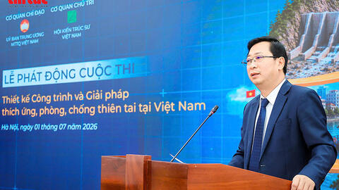 Khơi dậy tinh thần sáng tạo trong thiết kế công trình chống thiên tai