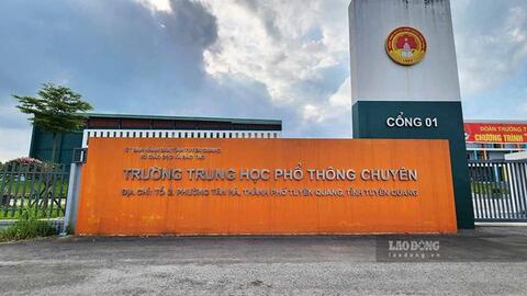 Chính thức cung cấp thông tin về điểm thi tốt nghiệp THPT tại Tuyên Quang