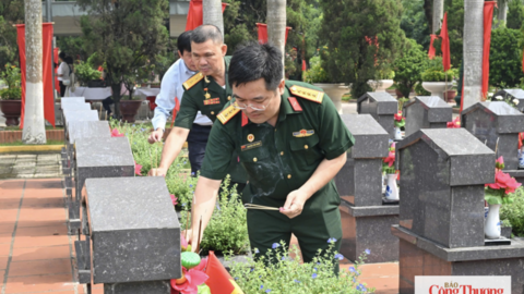 Hội Cựu chiến binh Bộ Công Thương tri ân các Anh hùng - Liệt sĩ 