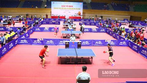 660 vận động viên tranh tài tại Giải vô địch bóng bàn trẻ quốc gia 2026 tại Đà Nẵng