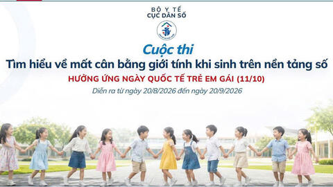 Thi tìm hiểu về mất cân bằng giới tính khi sinh trên nền tảng số