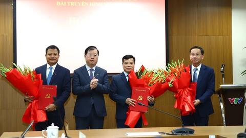 Ban Bí thư bổ nhiệm 3 Phó Tổng Giám đốc Đài truyền hình Việt Nam