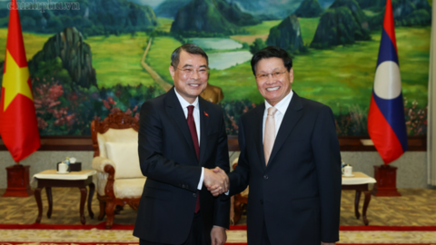 Thủ tướng Lê Minh Hưng hội kiến Tổng Bí thư, Chủ tịch nước Lào