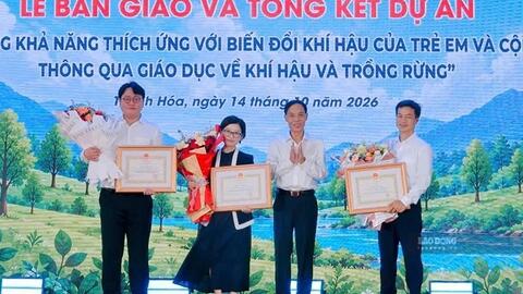 Thanh Hóa tặng Bằng khen cho 3 tổ chức nước ngoài
