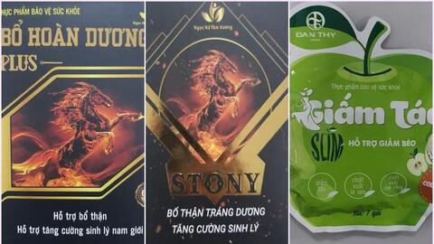 Bộ Y tế: Phát hiện chất cấm trong nhiều sản phẩm bổ thận, giảm béo