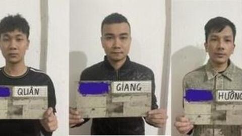 Bắt quả tang nhóm đối tượng sử dụng trái phép ma túy