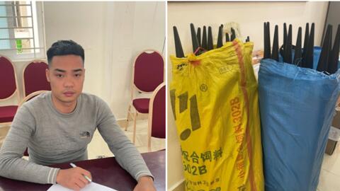 Tiên Lãng (Hải Phòng): Bắt quả tang đối tượng tàng trữ pháo hoa nổ