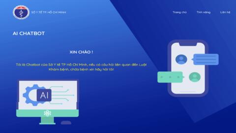 Ra mắt ứng dụng “chatbot” giải đáp những thắc mắc về khám chữa bệnh
