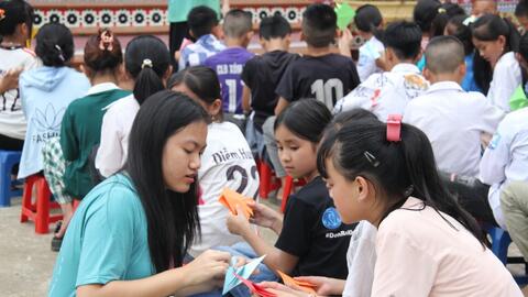 Món quà ý nghĩa dành tặng các em nhỏ vùng cao