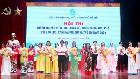 Sôi nổi hội thi phòng ngừa bạo lực, xâm hại phụ nữ, trẻ em