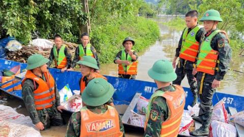 22.719 lượt cán bộ, chiến sỹ tham gia khắc phục hậu quả mưa, lũ