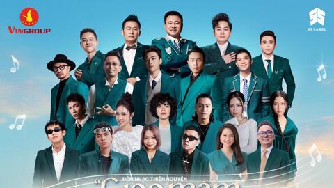 20 nghệ sĩ hòa nhịp yêu thương hướng về đồng bào vùng bão lũ