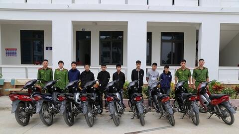 Nghệ An: Triệt xóa ổ nhóm trộm cắp liên tỉnh, thu giữ 25 xe máy trị giá hơn 500 triệu đồng