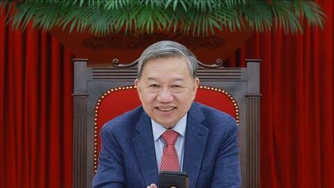 Tổng Bí thư Tô Lâm cùng lãnh đạo Việt Nam gửi điện mừng Quốc khánh Mỹ