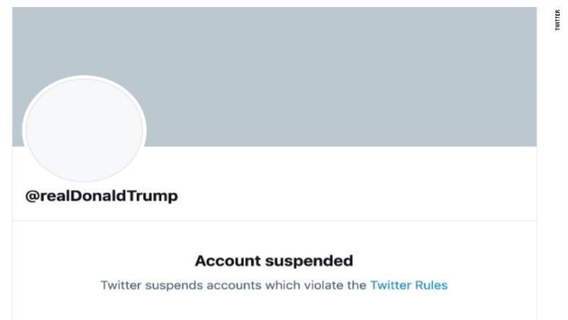 Twitter của Tổng thống Trump “bay màu” vĩnh viễn