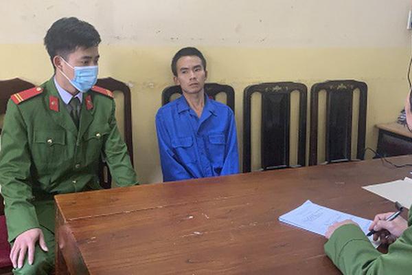 Ly Văn Lít tại cơ quan công an. Ảnh: VNN