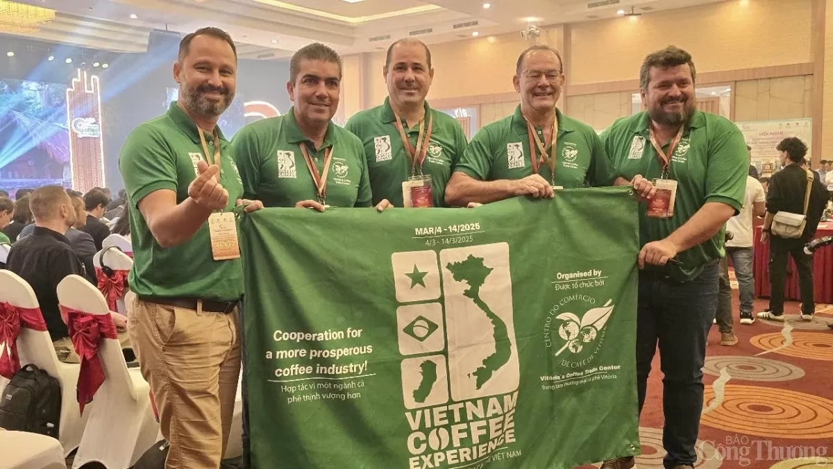 hội nghị giao thương quốc tế Hội nghị giao thương quốc tế: Kết nối, nâng tầm cà phê Việt