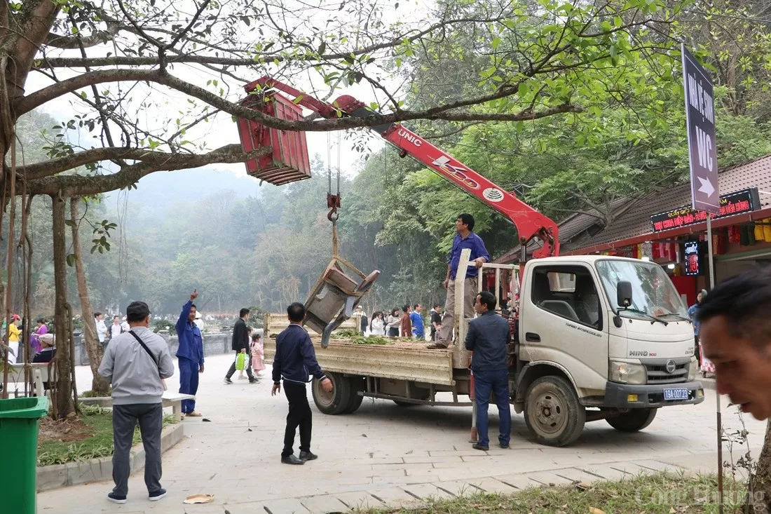 Cảnh quan Đền Hùng trước ngày Giỗ Tổ Hùng Vương