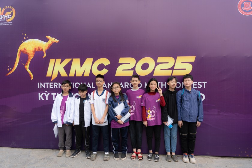 Kỳ thi Toán Quốc tế Kangaroo 2025 là kỳ thi Toán tư duy quốc tế dành cho học sinh từ lớp 1 đến lớp 12. (Ảnh: BTC) Kỳ thi Toán Quốc tế Kangaroo 2025 là kỳ thi Toán tư duy quốc tế dành cho học sinh từ lớp 1 đến lớp 12. (Ảnh: BTC)