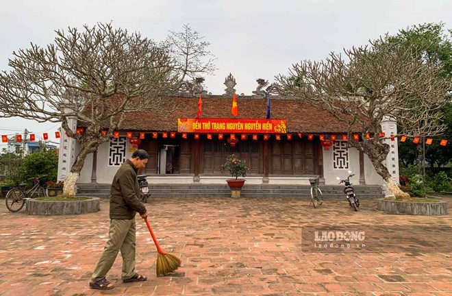 Ngôi đền thờ trạng nguyên nhỏ tuổi nhất đất Việt ở Nam Định