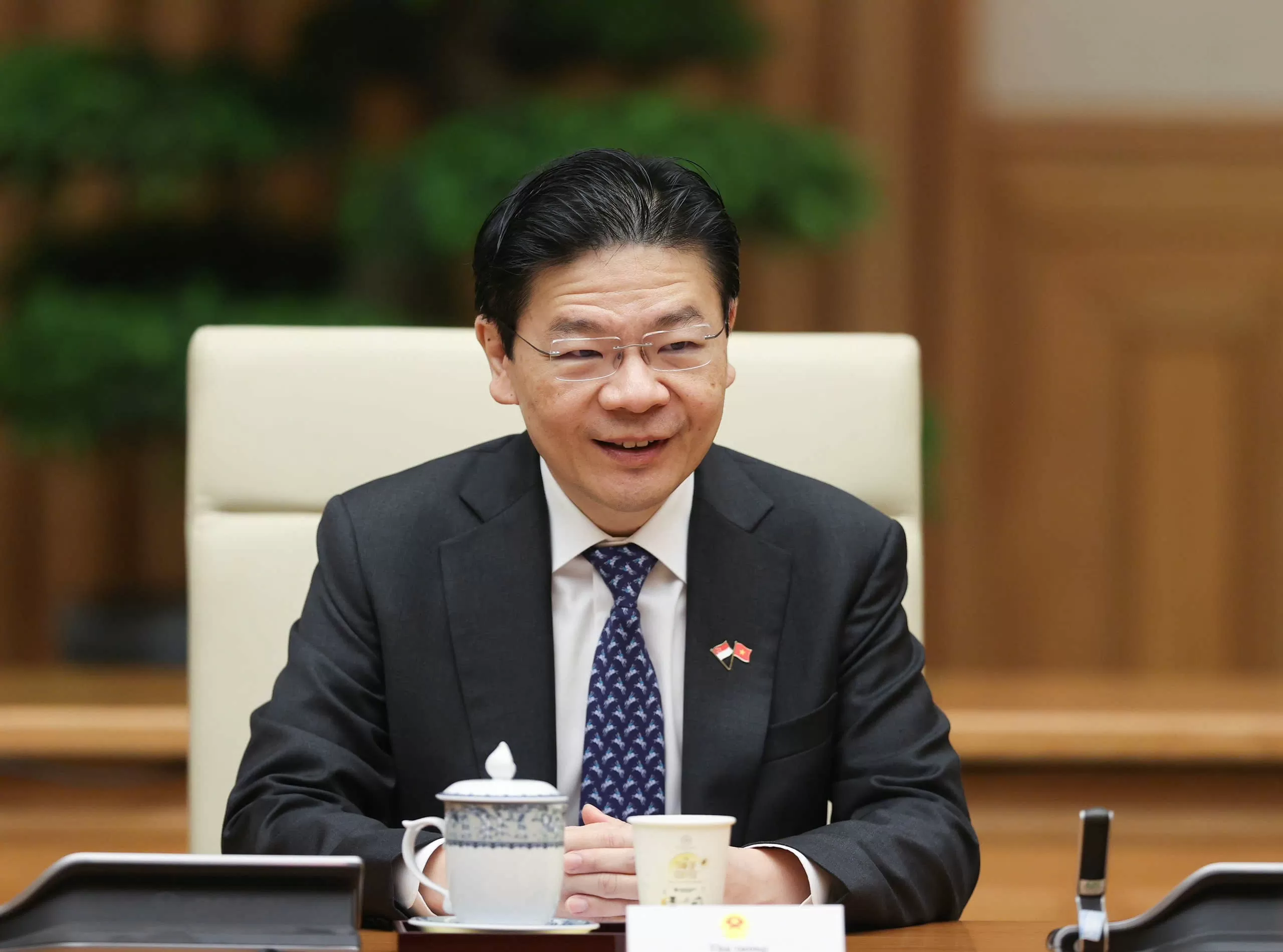 Thủ tướng Phạm Minh Chính chủ trì lễ đón Thủ tướng Singapore Thủ tướng Phạm Minh Chính chủ trì lễ đón Thủ tướng Singapore