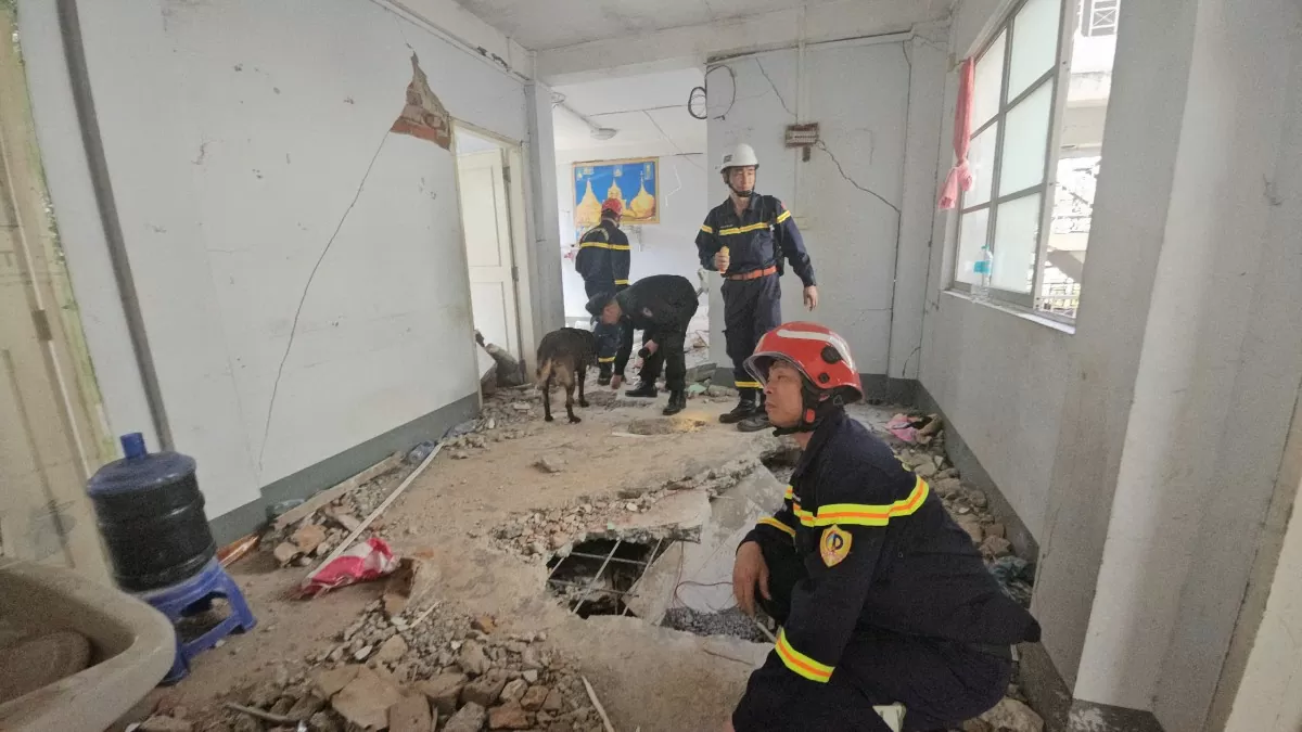 Hình ảnh đầu tiên về đoàn cứu trợ Việt Nam tại Myanmar