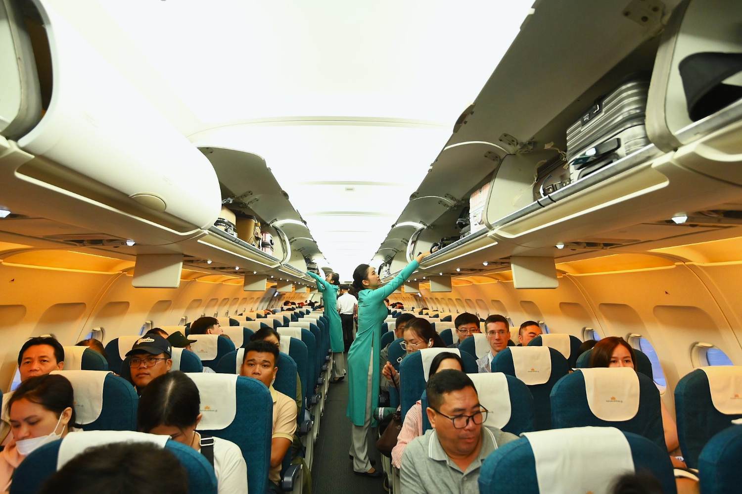 Ga T3 Tân Sơn Nhất khai thác thành công chuyến bay thử nghiệm thực tế đầu tiên. Ảnh: ACV