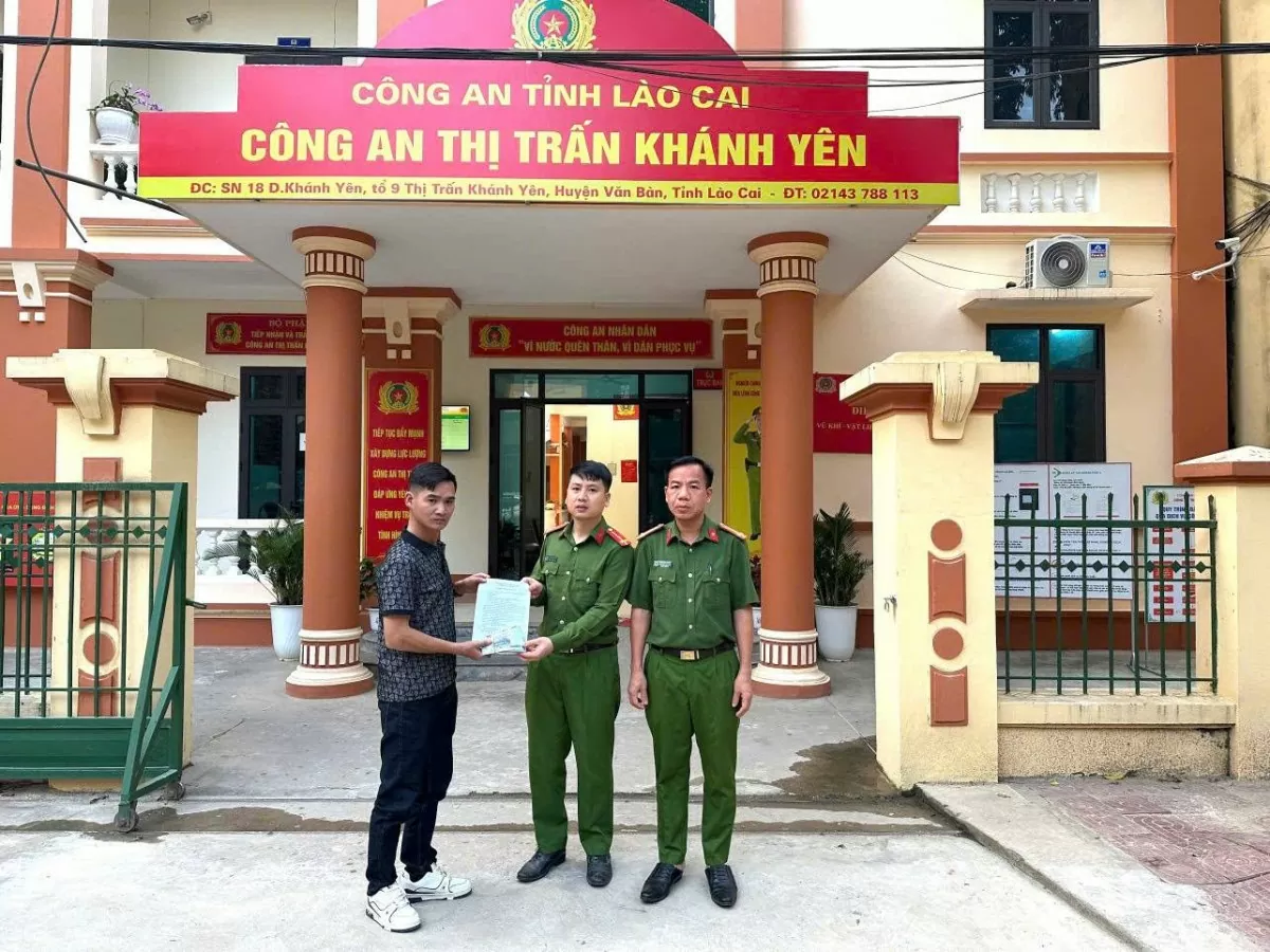 Nhờ công an hỗ trợ tìm người chuyển khoản nhầm 114 triệu đồng để trả lại