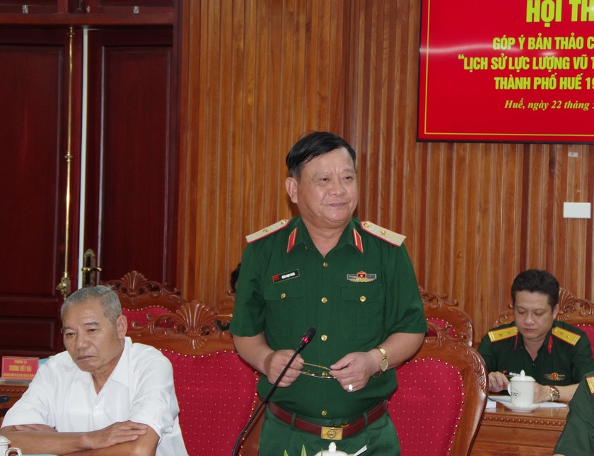 Thiếu tướng Đặng Ngọc Nghĩa – Nguyên Uỷ viên thường trực Uỷ ban QPAN Quốc Hội phát biểu tại Hội thảo. Thiếu tướng Đặng Ngọc Nghĩa – Nguyên Uỷ viên thường trực Uỷ ban QPAN Quốc Hội phát biểu tại Hội thảo.