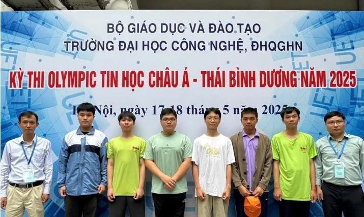 Học sinh Việt Nam giành 6 huy chương tại Olympic Tin học Châu Á - Thái Bình Dương ảnh 1 Học sinh Việt Nam giành 6 huy chương tại Olympic Tin học Châu Á - Thái Bình Dương ảnh 1