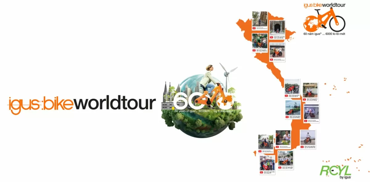 igus® tại VIMF 2025: Đồng hành cùng công nghiệp xanh – Chuyển động không dầu mỡ, phát triển bền vững