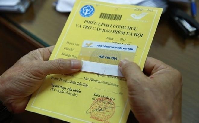 Lịch chi trả lương hưu chính thức tháng 8.2025