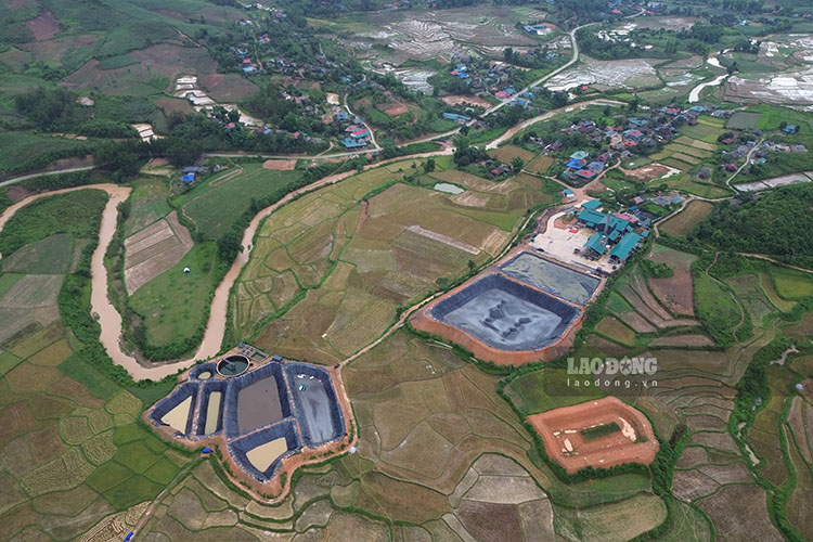 Toàn cảnh Nhà máy chế biến tinh bột sắn Điện Biên tại xã Núa Ngam, tỉnh Điện Biên. Ảnh: Quang Đạt