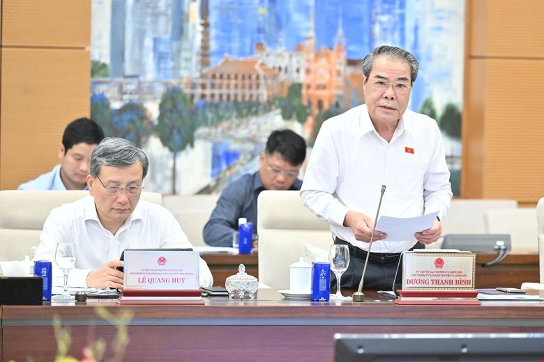 Chủ nhiệm Ủy ban Dân nguyện và Giám sát Dương Thanh Bình. Ảnh: Quochoi.vn