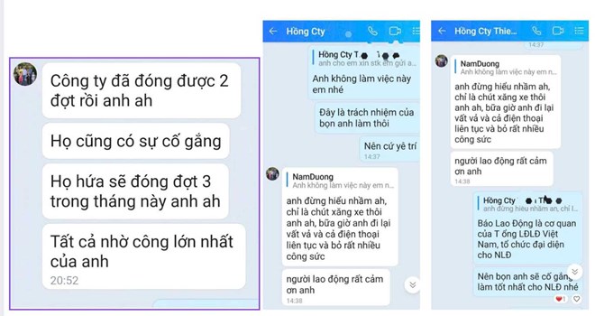 Cùng người lao động đi đòi quyền lợi
