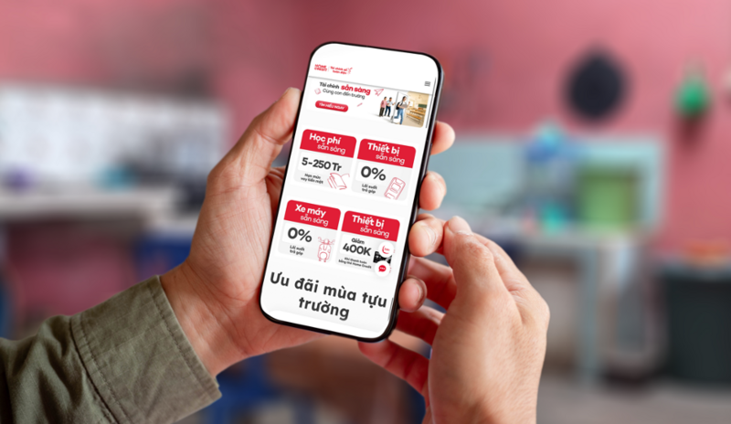 Mùa tựu trường sẵn sàng tài chính cùng Home Credit Việt Nam