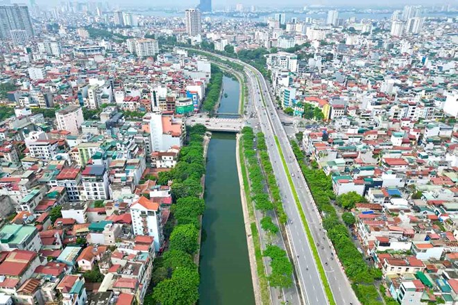 Hà Nội sắp khởi công dự án công viên dọc sông Tô Lịch