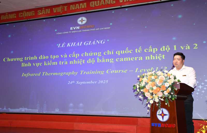 Ông Luân Quốc Hưng, Phó Tổng giám đốc EVNHCMC. Ảnh: Minh Khuê.