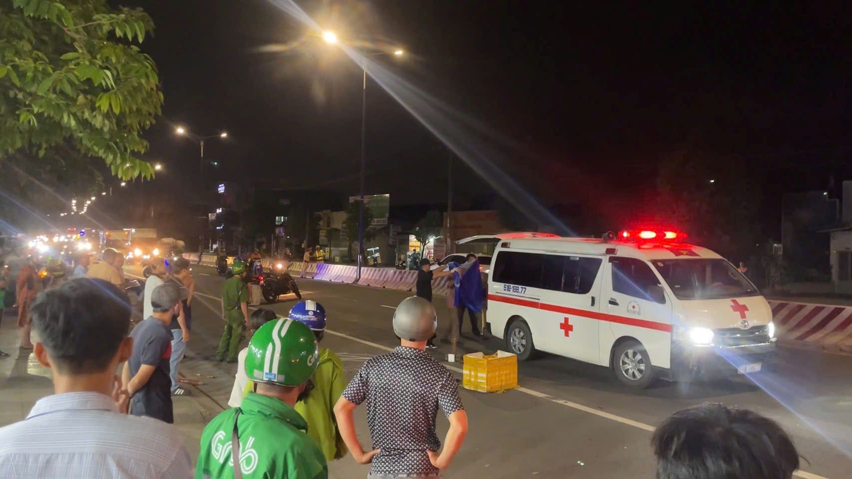 Hiện trường vụ tai nạn. Ảnh: Đình Trọng