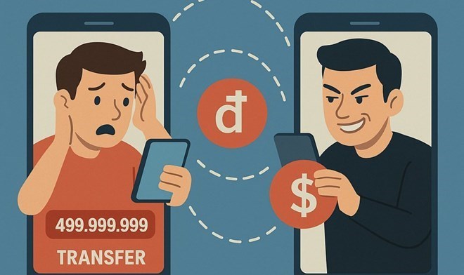 Nhận chuyển nhầm 500 triệu đồng không trả, pháp luật không thể bó tay