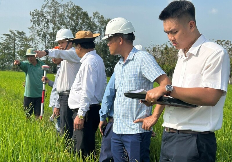 Lãnh đạo EVNSPC thường xuyên có mặt tại tỉnh phía Nam để đôn đốc, kịp thời tháo gỡ khó khăn, vướng mắc trong quá trình thi công