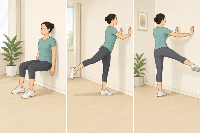 3 bài tập giúp săn chắc cơ mông và bảo vệ khớp sau tuổi 60