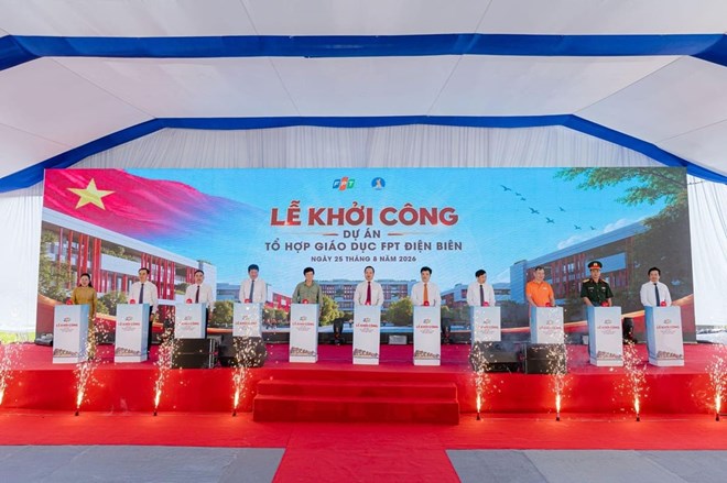 FPT khởi công tổ hợp giáo dục từ tiểu học đến sau đại học ở Điện Biên