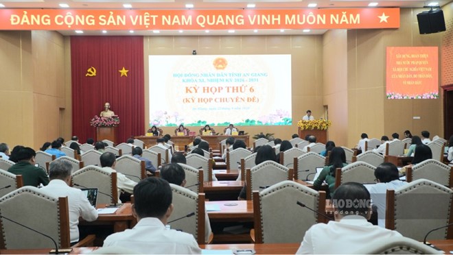 An Giang họp xem xét thông qua 20 tờ trình dự thảo nghị quyết quan trọng