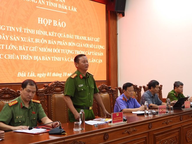 Công an Đắk Lắk bắt giữ nhóm đối tượng đột nhập chùa chiền trộm cắp tài sản