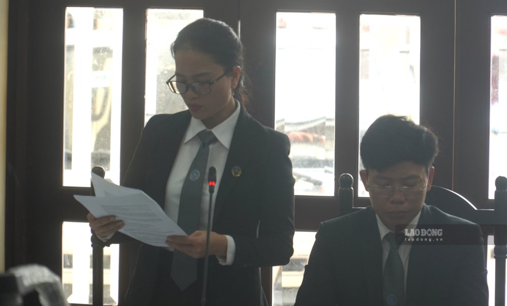 Luật sư bảo vệ bị hại trong vụ thảm án ở Đồng Nai. Ảnh: HAC